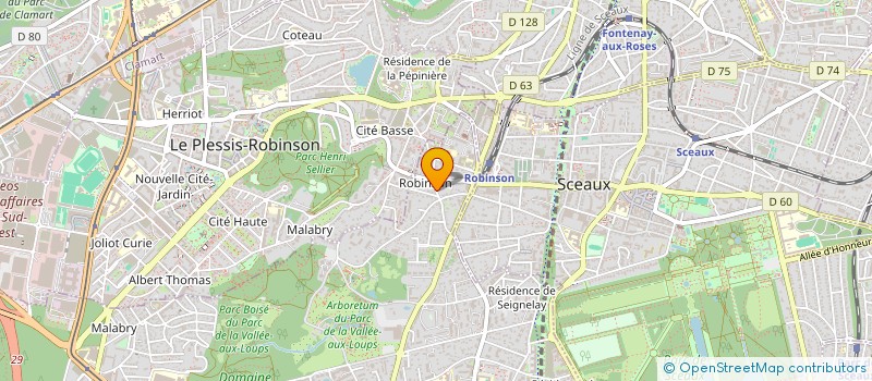 localisation de l'entreprise MADAME GWENNAELLE QUINTIN  CHATENAY-MALABRY