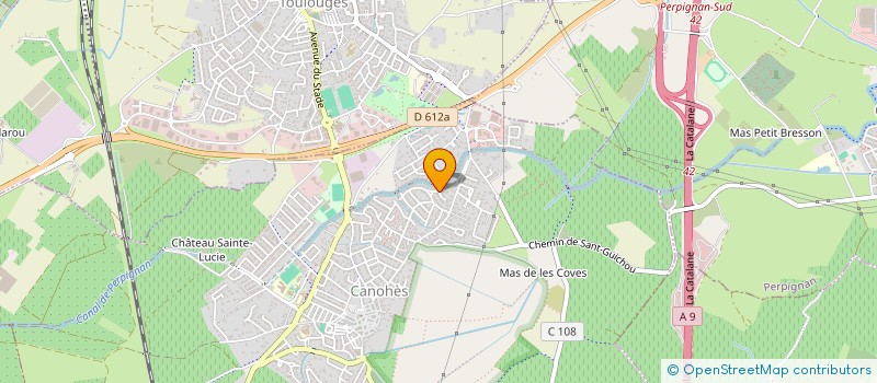 localisation de l'entreprise MADAME GWENNAELLE RAULT  CANOHES