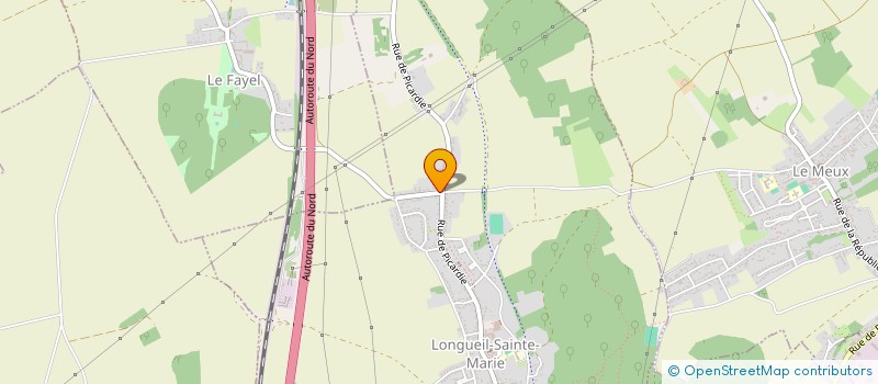 localisation de l'entreprise MADAME GWENNAHELLE FAUGA  LONGUEIL-SAINTE-MARIE