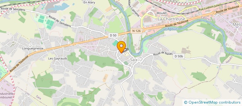 localisation de l'entreprise MADAME GWENOLA AB DER HALDEN à SAIX