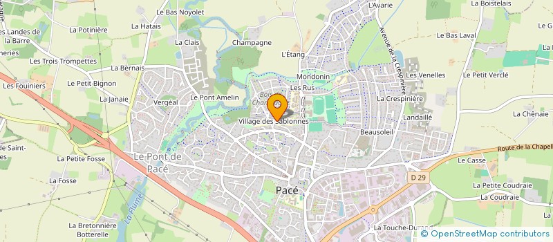 localisation de l'entreprise MADAME GWENOLA CHESNEL à PACE