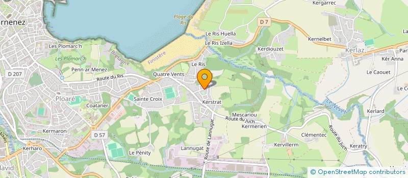 localisation de l'entreprise MADAME GWENOLA FRIANT  DOUARNENEZ