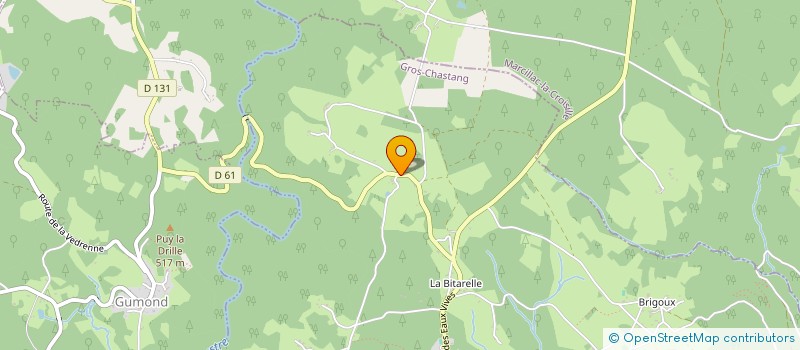 localisation de l'entreprise MADAME GWENOLA GUILBAUD  GROS-CHASTANG