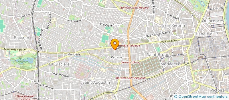 localisation de l'entreprise MADAME GWENOLA LEMOINE à BORDEAUX