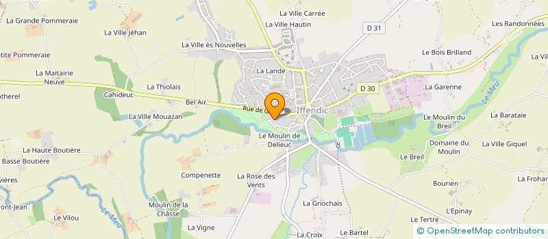 localisation de l'entreprise MADAME GWENOLA MORIZUR  IFFENDIC