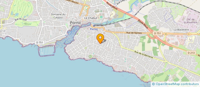 localisation de l'entreprise MADAME GWENOLA PRIN  PORNIC