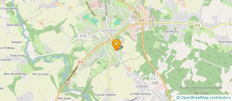localisation de l'entreprise MADAME GWENOLA RIVOALLAND à SAINT-GILLES-LES-BOIS