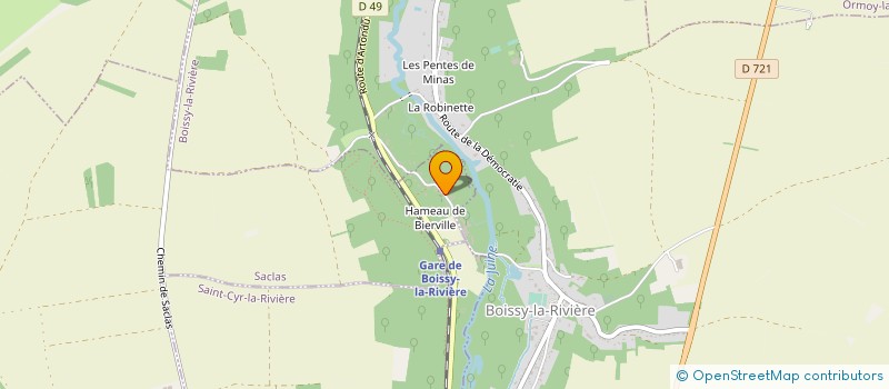 localisation de l'entreprise MADAME GWENOLA ROUGE-ERNANDES  SACLAS