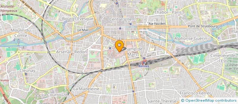 localisation de l'entreprise MADAME GWENOLA SALMON  RENNES