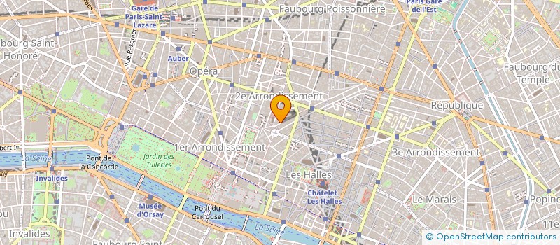 localisation de l'entreprise MADAME GWENOLEE CARADEC  PARIS