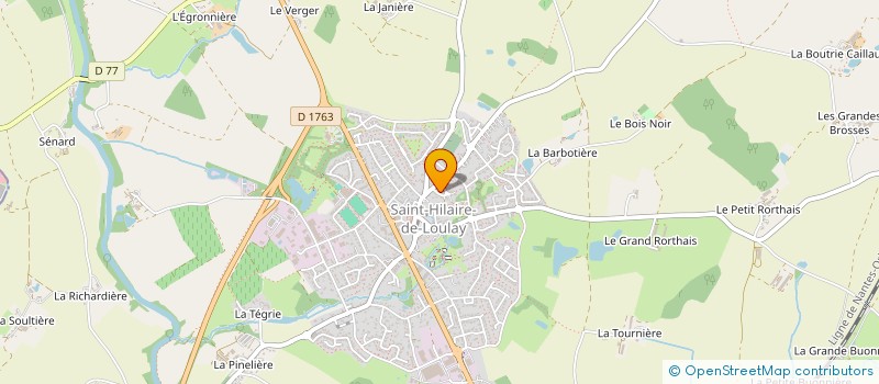 localisation de l'entreprise MADAME GWLADYS CASSAGNABERE à MONTAIGU-VENDEE