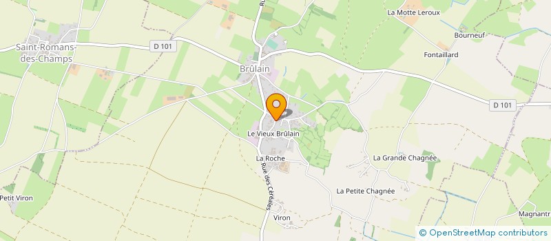 localisation de l'entreprise MADAME GWLADYS COURTIN  BRULAIN