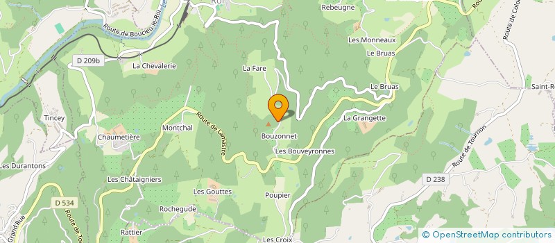 localisation de l'entreprise MADAME GWLADYS CUVILLIER  NOZIERES