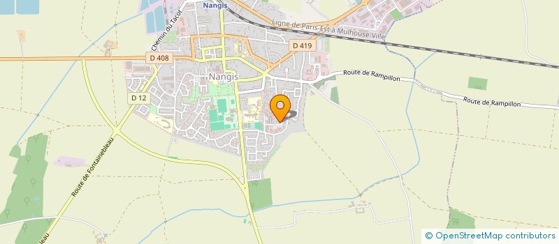 localisation de l'entreprise MADAME GWLADYS JALIGNY  NANGIS