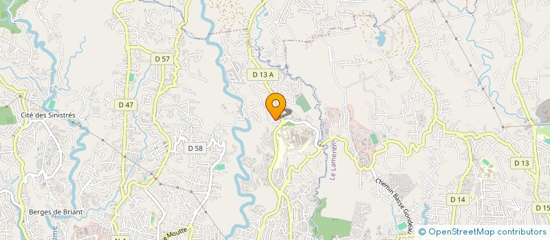 localisation de l'entreprise MADAME GWLADYS MARIE-ANGELIQUE  FORT-DE-FRANCE