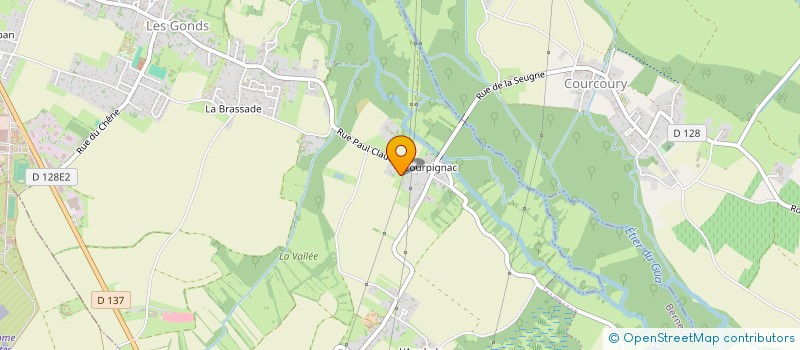 localisation de l'entreprise MADAME GWLADYS MOISON  LES GONDS