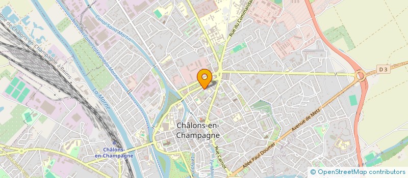 localisation de l'entreprise MADAME GWLADYS MUH  CHALONS-EN-CHAMPAGNE