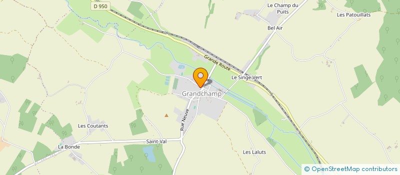 localisation de l'entreprise MADAME GWLADYS PETITHOMME  CHARNY OREE DE PUISAYE