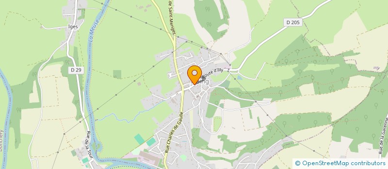 localisation de l'entreprise MADAME GWLADYS POUILLAUDE  FLOING