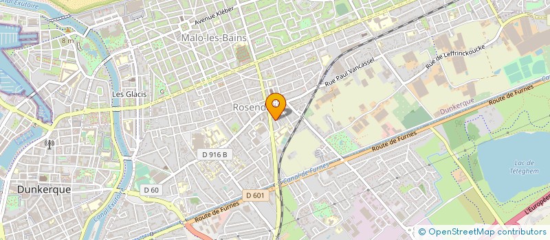 localisation de l'entreprise MADAME GWLADYS QUILLIOT à DUNKERQUE