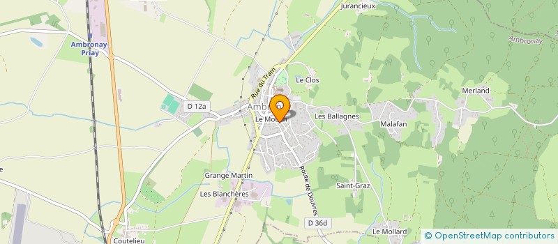 localisation de l'entreprise MADAME GWLADYS VAUTRIN à AMBRONAY