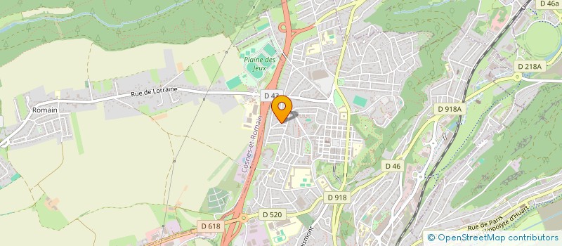 localisation de l'entreprise MADAME GYLTENE SHABANI à LONGWY