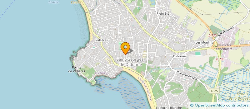 localisation de l'entreprise MADAME GYNA BARRE  SAINT-GEORGES-DE-DIDONNE