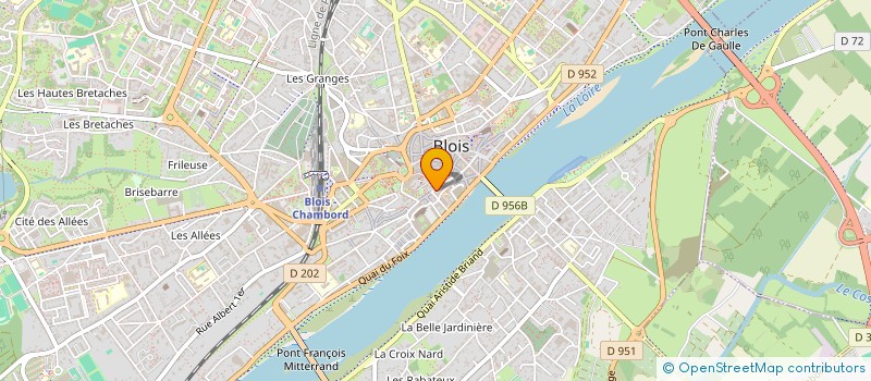 localisation de l'entreprise MADAME GYNEWER VITULLI CASSETTARI à BLOIS