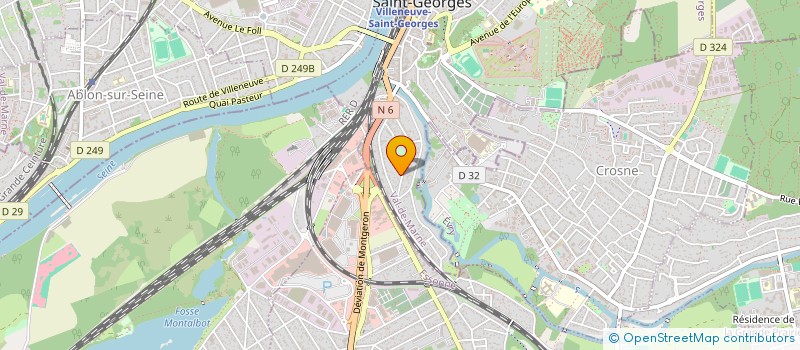 localisation de l'entreprise MADAME GYPSIE FOLKERT  VILLENEUVE-SAINT-GEORGES