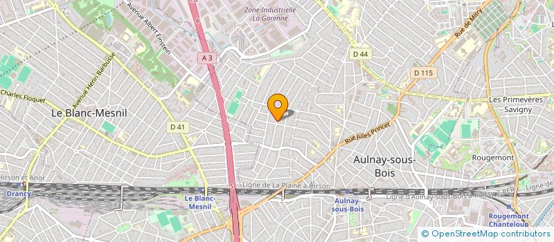 localisation de l'entreprise MADAME GYULER SHERIF SEID  AULNAY-SOUS-BOIS