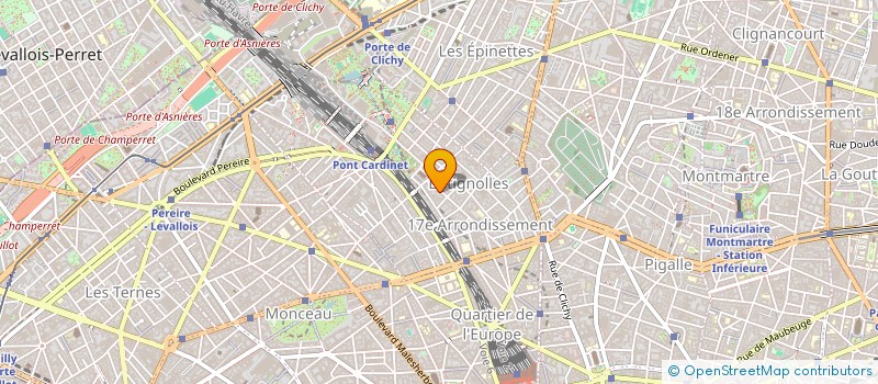 localisation de l'entreprise MADAME H COUSTILLIER  PARIS