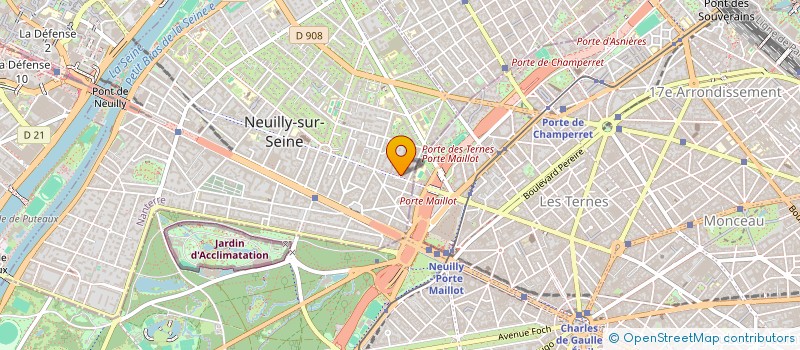 localisation de l'entreprise MADAME H DELAVENNE à NEUILLY-SUR-SEINE