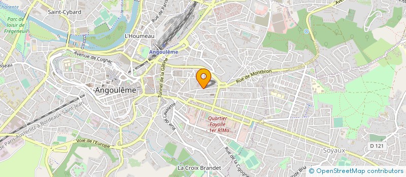 localisation de l'entreprise MADAME H DUHAMEL à ANGOULEME