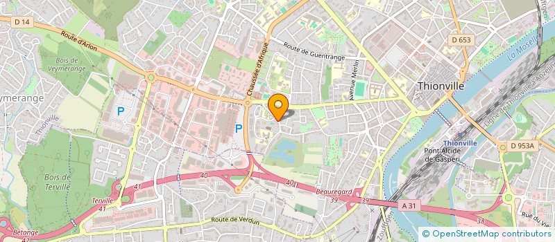 localisation de l'entreprise MADAME H FLORANGE  THIONVILLE