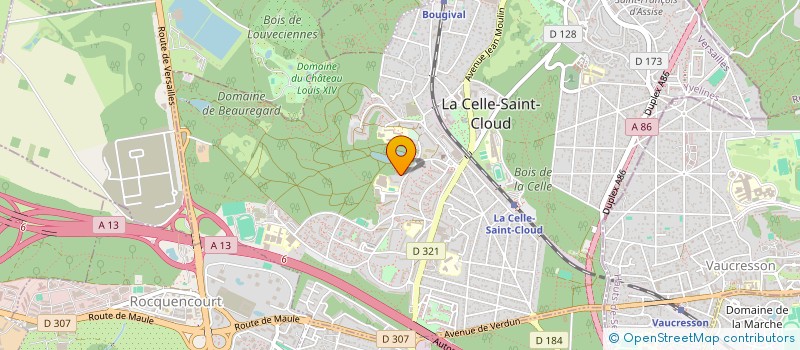 localisation de l'entreprise MADAME H NAGORSEN à LA CELLE-SAINT-CLOUD