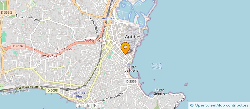 localisation de l'entreprise MADAME H PENALVA à ANTIBES