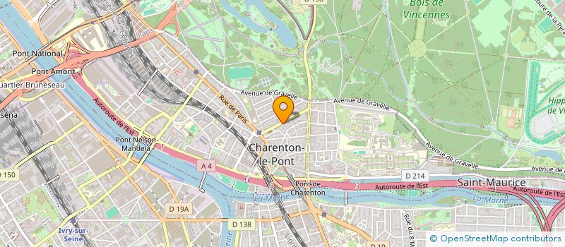 localisation de l'entreprise MADAME HA LE NGUYEN  CHARENTON-LE-PONT