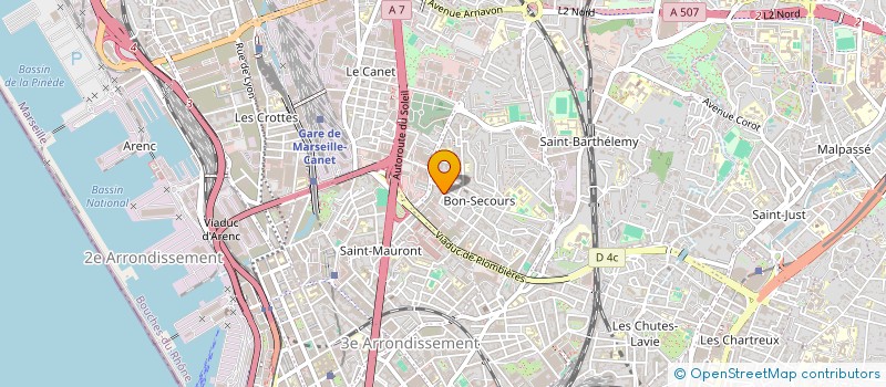 localisation de l'entreprise MADAME HAALA ZERZERI  MARSEILLE