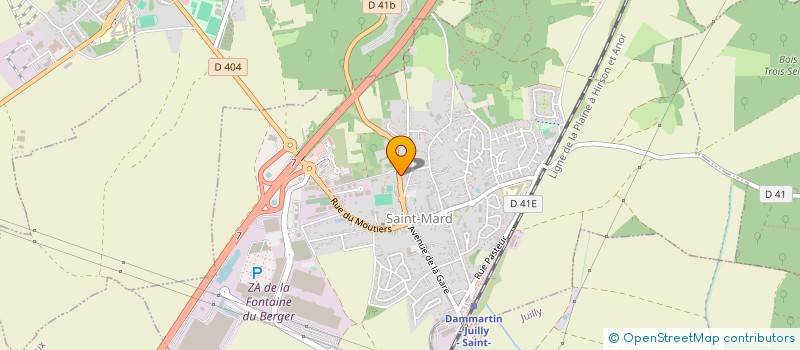 localisation de l'entreprise MADAME HABEEBA ABDUL  SAINT-MARD