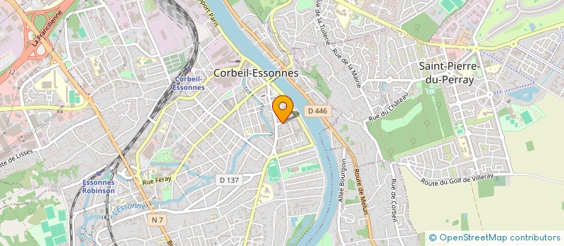 localisation de l'entreprise MADAME HABI BA à BRETIGNY-SUR-ORGE