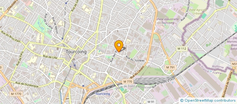 localisation de l'entreprise MADAME HABI KOULIBALY à TOURCOING
