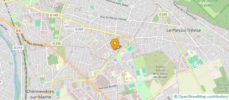 localisation de l'entreprise MADAME HABI SANOGO à CHAMPIGNY-SUR-MARNE