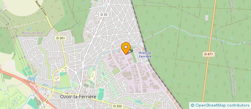 localisation de l'entreprise MADAME HABIBA AANINE  OZOIR-LA-FERRIERE