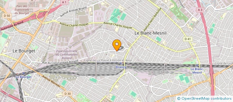 localisation de l'entreprise MADAME HABIBA AATIF  DRANCY