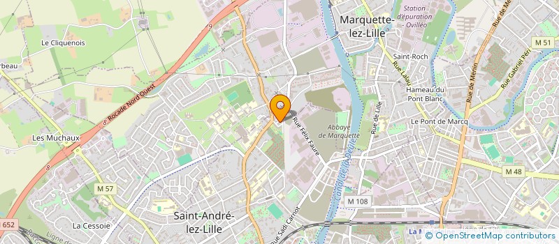 localisation de l'entreprise MADAME HABIBA ALKAA à SAINT-ANDRE-LEZ-LILLE