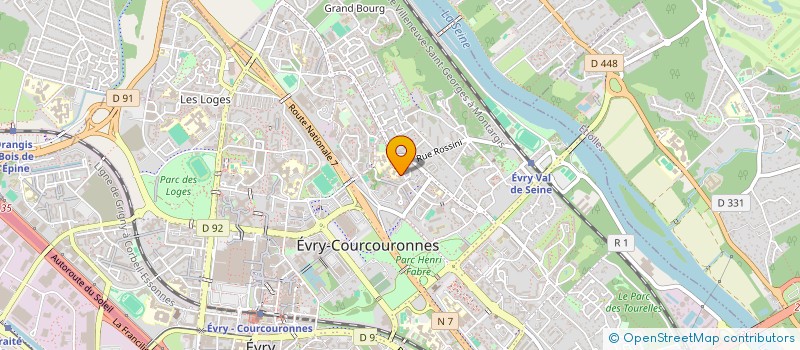 localisation de l'entreprise MADAME HABIBA ANRIFADJATI à EVRY-COURCOURONNES