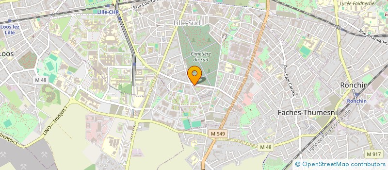localisation de l'entreprise MADAME HABIBA AZARIOUH à LILLE