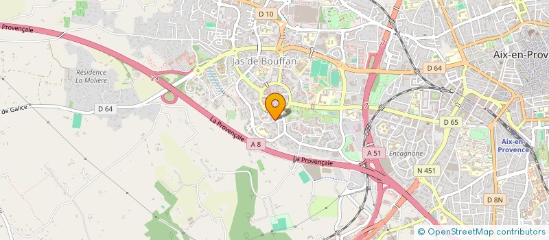 localisation de l'entreprise MADAME HABIBA BATTASSI à AIX-EN-PROVENCE