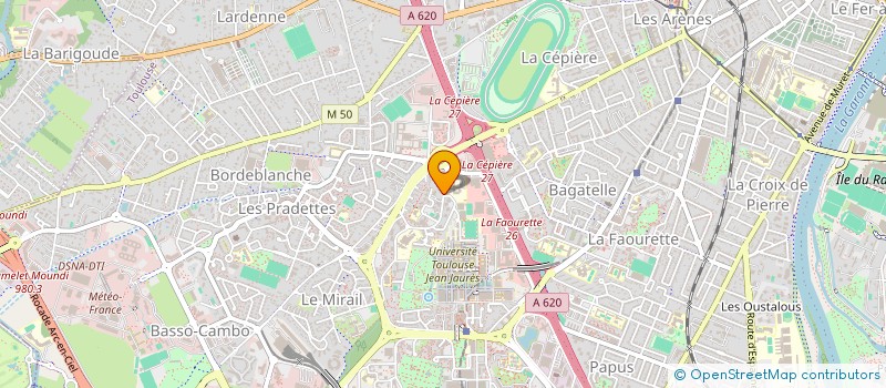 localisation de l'entreprise MADAME HABIBA BERRAHLIA à TOULOUSE