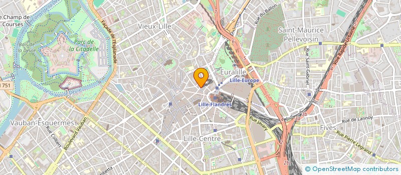 localisation de l'entreprise MADAME HABIBA BOUSSOUF à LILLE